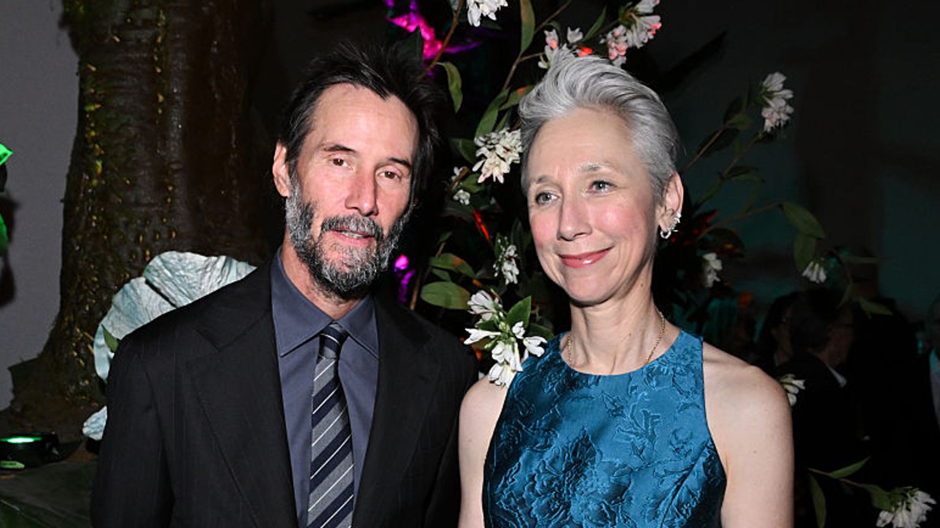 Keanu Reeves más enamorado que nunca de Alexandra Grant en su última aparición pública