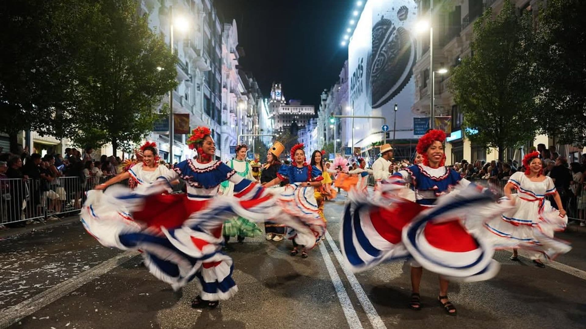 Desfile de la Hispanidad en Gran Vía 2024