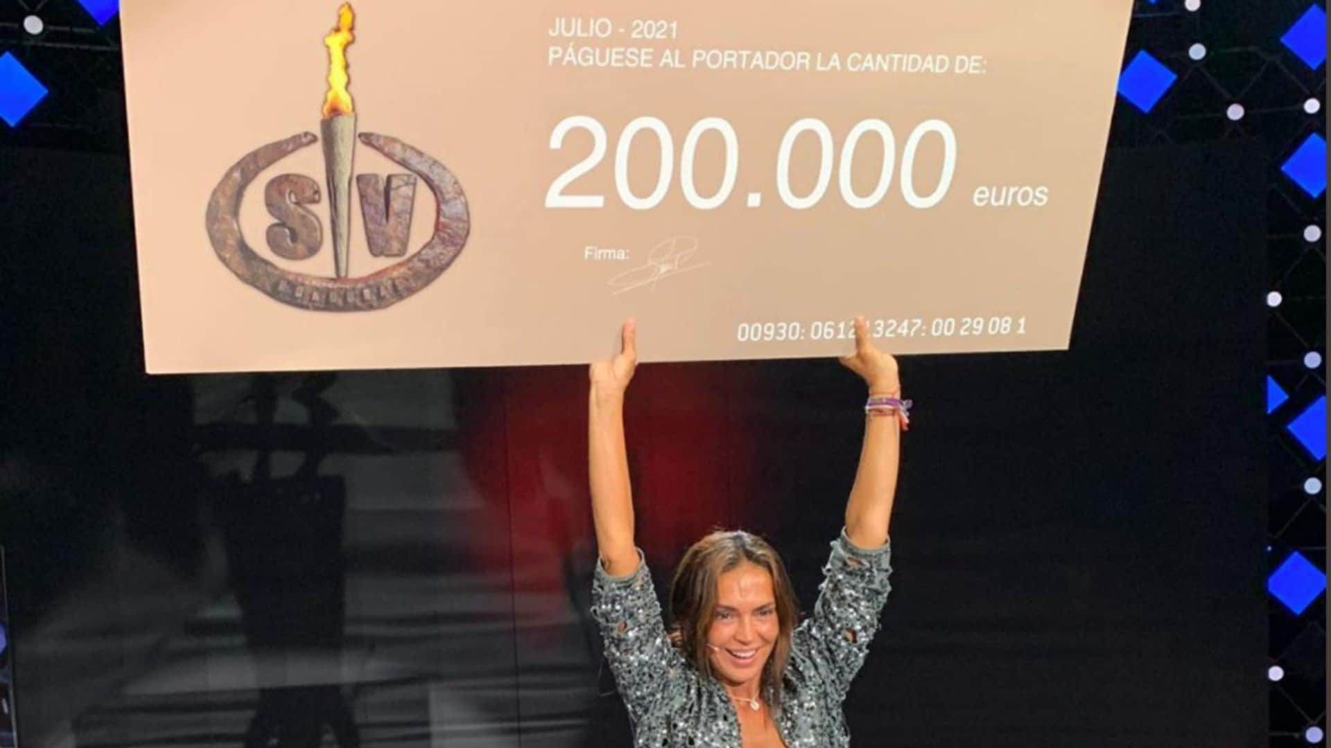 Olga Moreno se alza con la victoria de 'Supervivientes 2021'