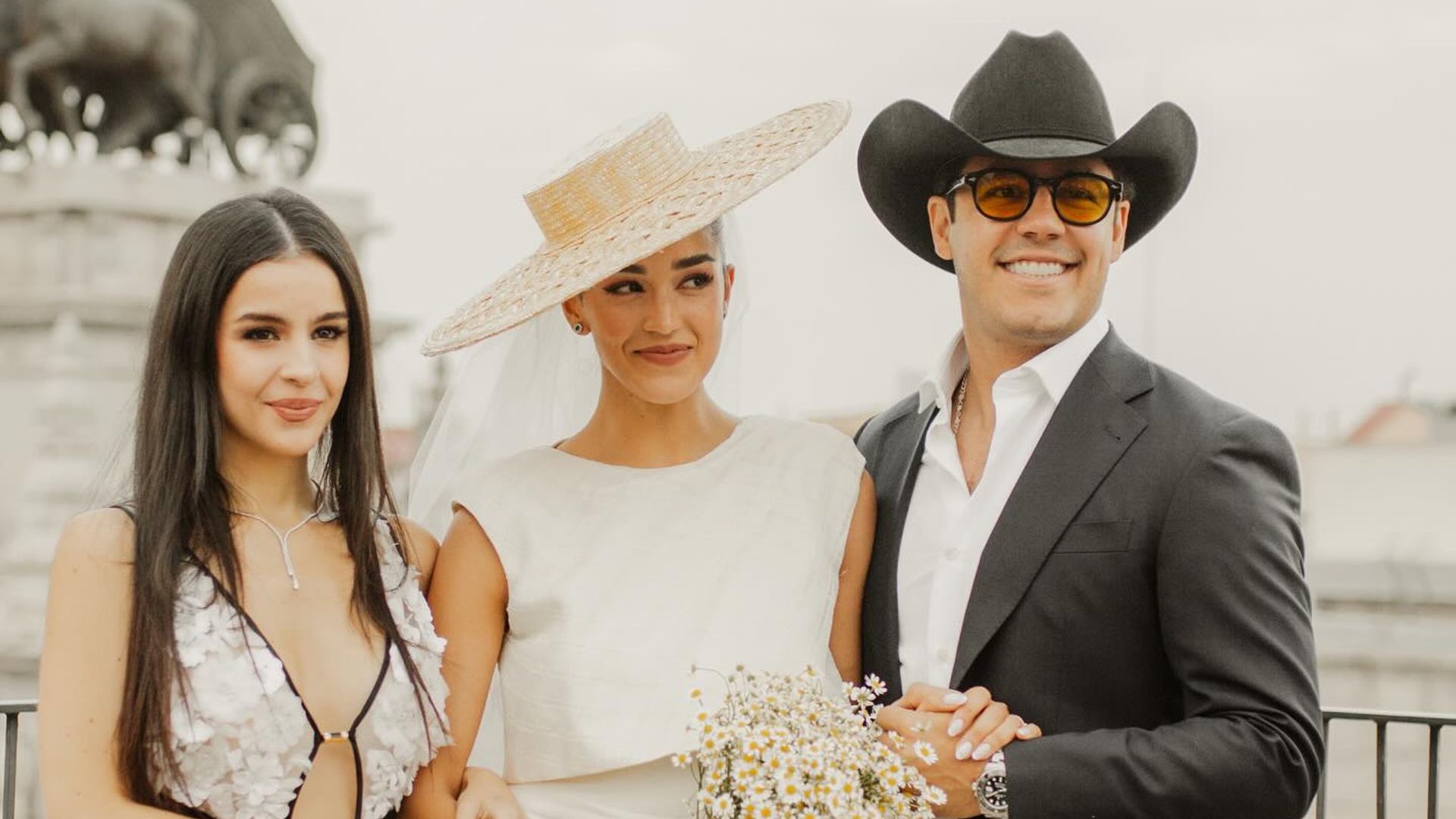 Ale Capetillo en su boda