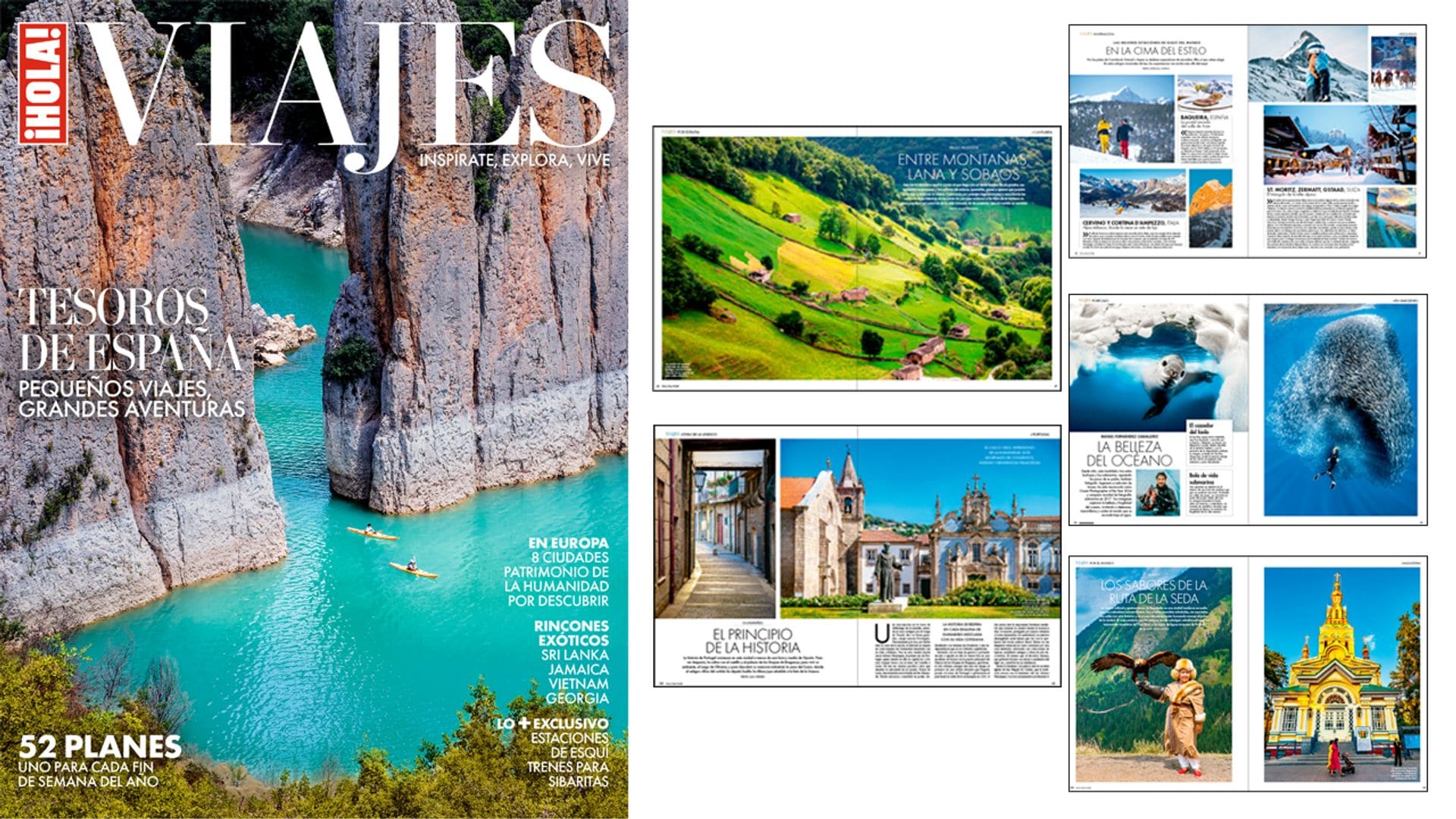 Y a la venta, ¡HOLA! Viajes: inspírate, explora, vive