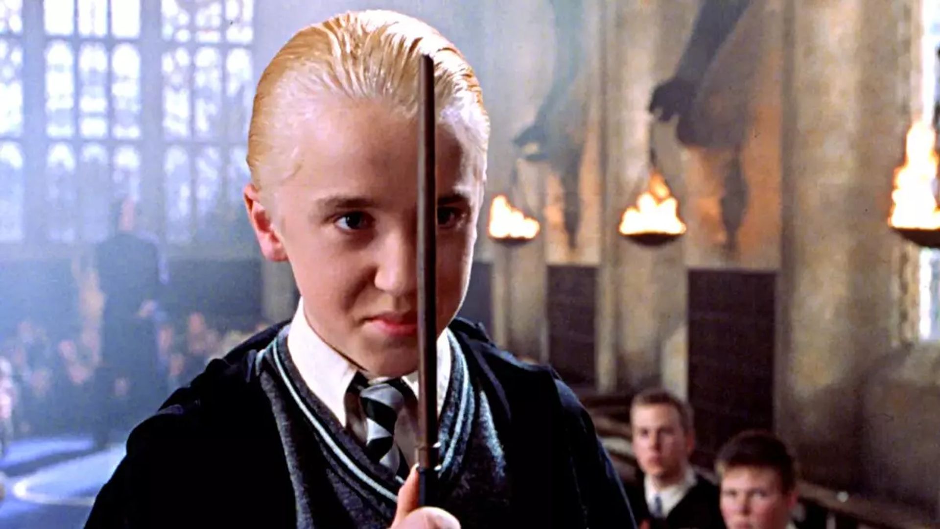 Tom Felton interpetó a Draco Malfoy en la películas