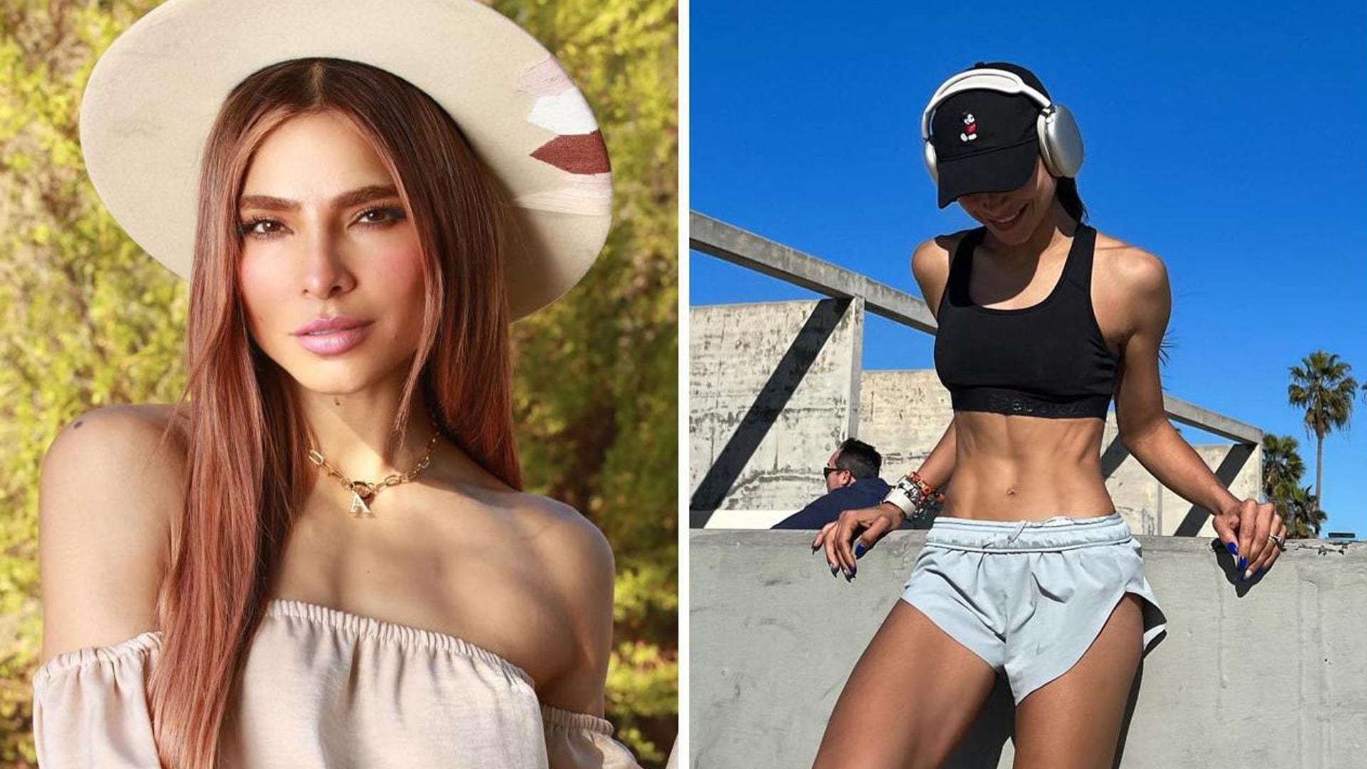 Alejandra Espinoza presume su abdomen marcado al entrenar para el maratón de Paris
