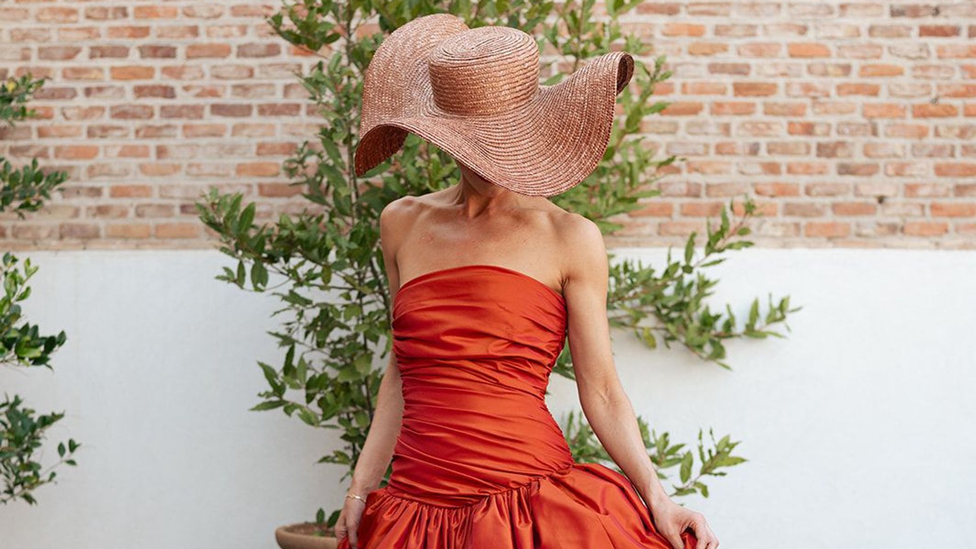 Isabel Cidoncha y su vestido de Redondo Brand.