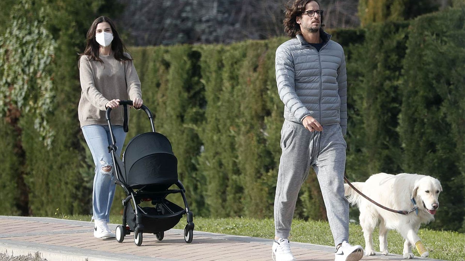 Feliciano López se reencuentra con su familia tras volver de Australia: 'Fue duro dejar a mi hijo'