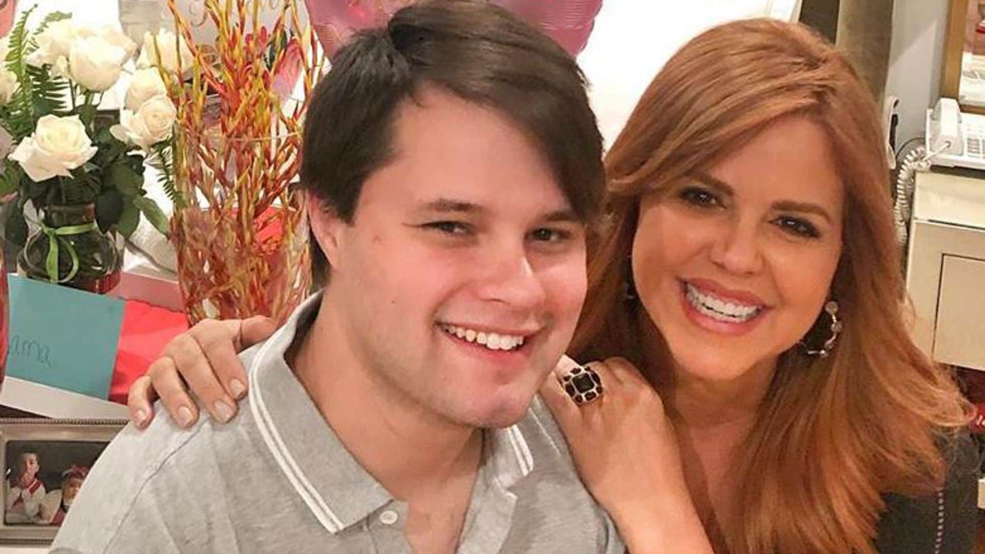 María Celeste Arrarás en el cumpleaños de su hijo adoptivo: ‘Pensé que cambiaría su vida y fue él quien cambió la mía’