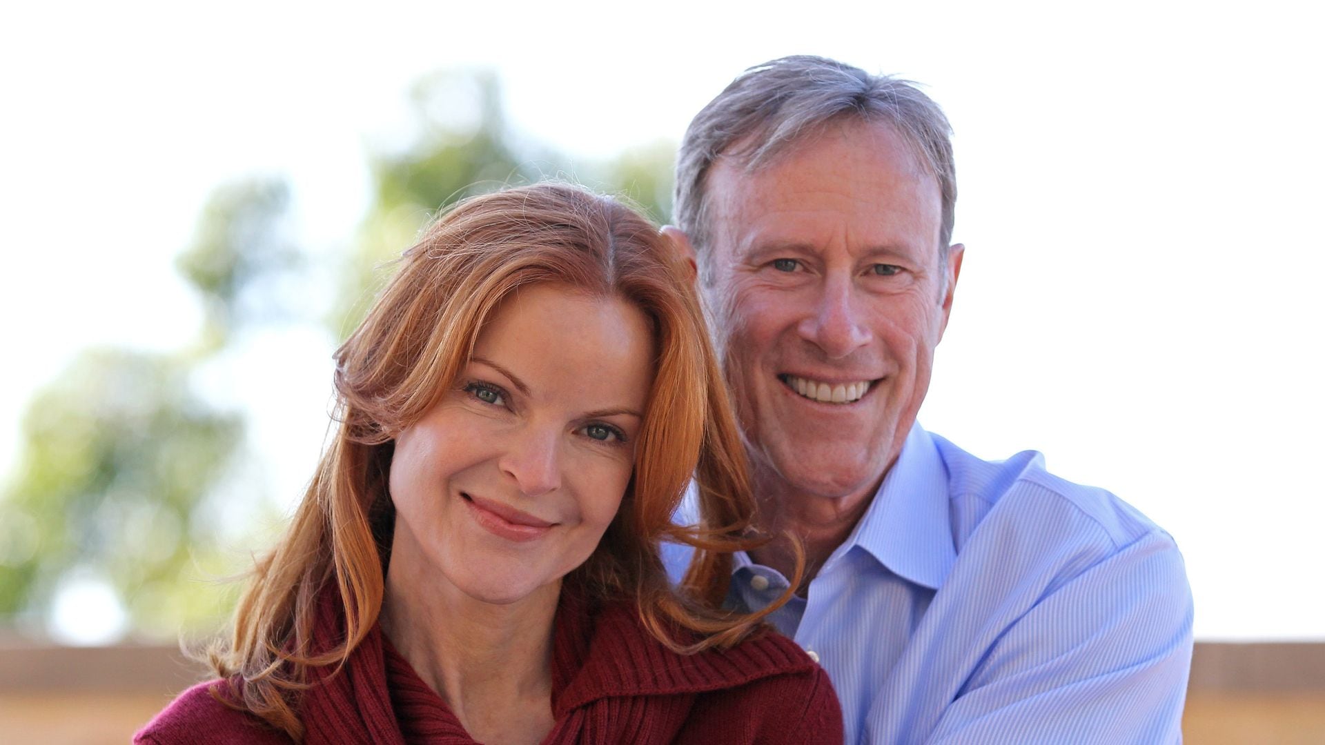 El matrimonio en Newport Beach, California.