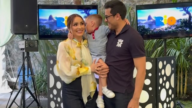 Carlos Rivera y Cynthia Rodríguez celebran la vida de su hijo León