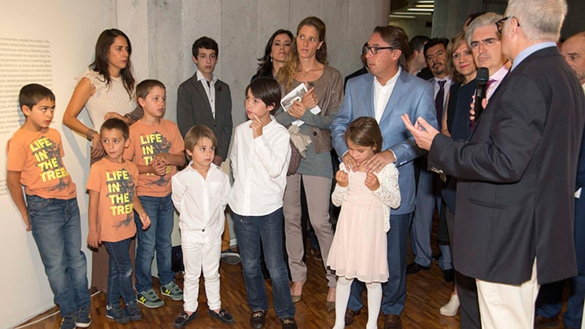 Emilio, Hannah y Mauricio Azcárraga Fastlicht, apasionados del arte desde pequeños