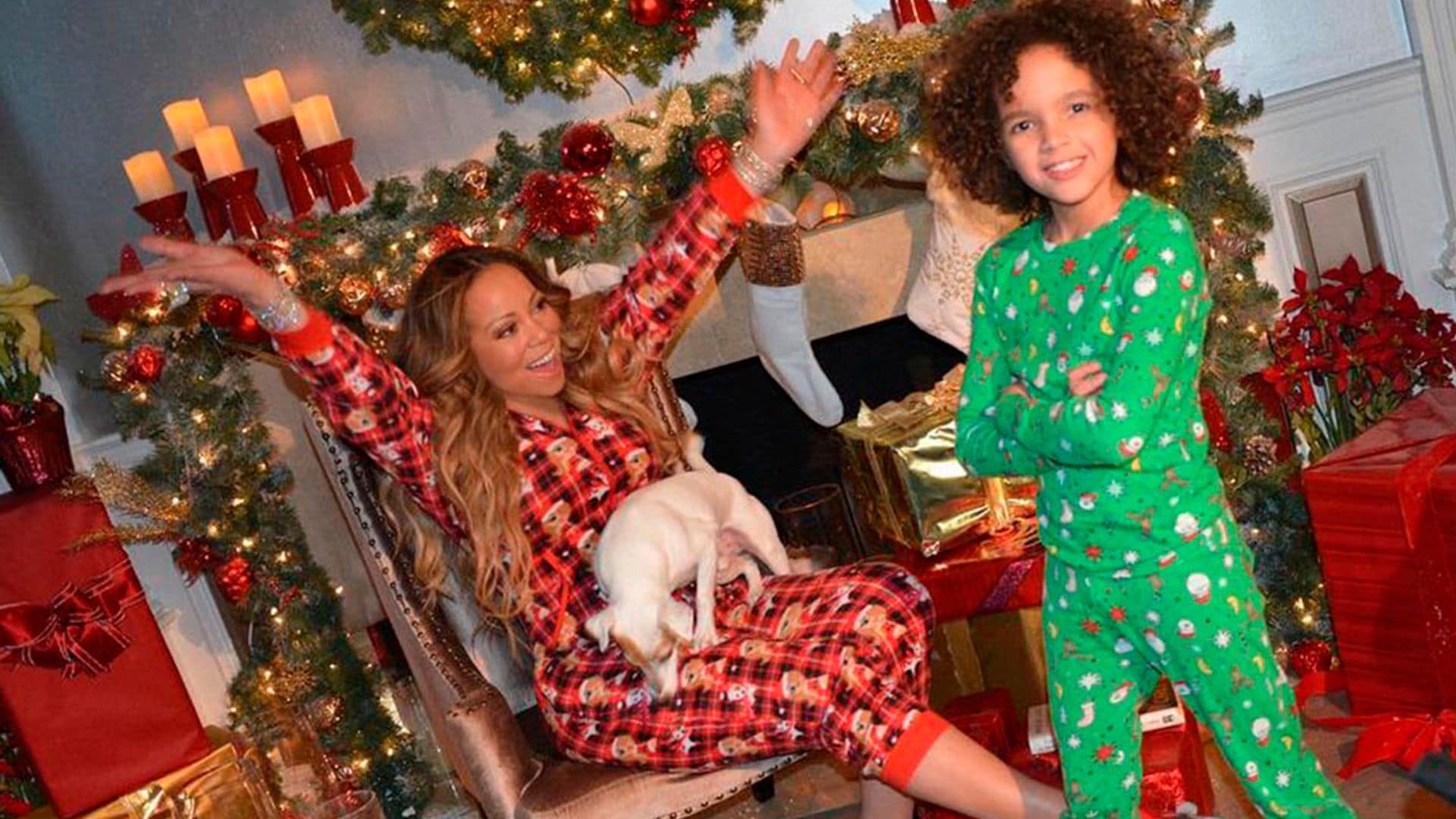 ¡Monta la Navidad con sus hijos en una caravana de lujo! Lo último de Mariah Carey