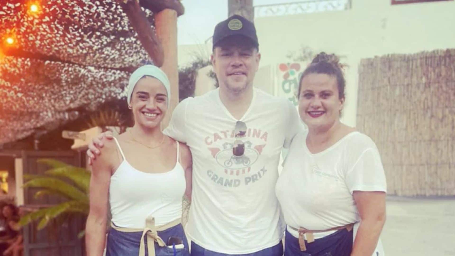 Matt Damon apuesta por Alicante para pasar las vacaciones familiares