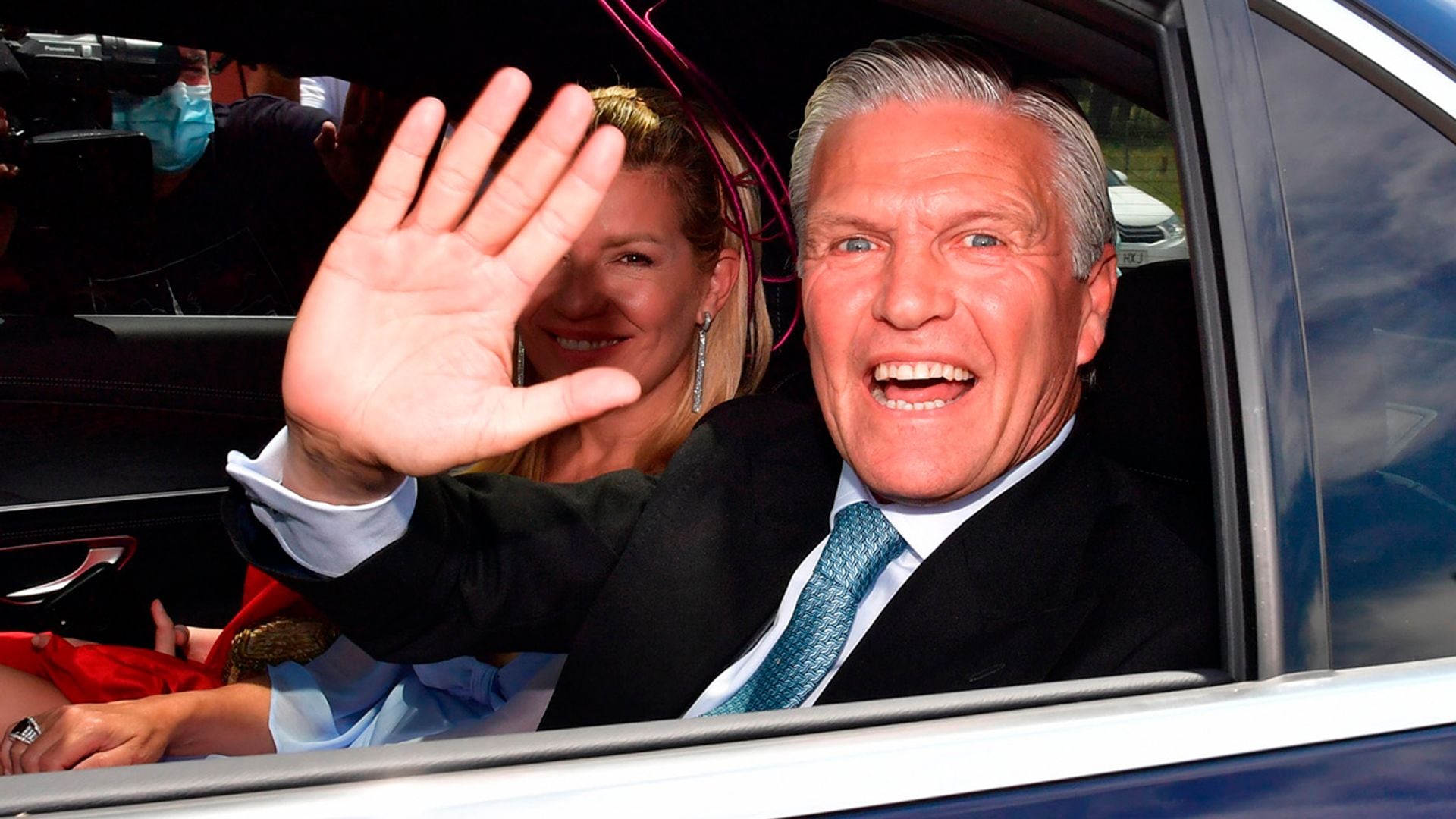 Primeras palabras de Juan Antonio Ruiz 'Espartaco' y Patricia Rato tras la boda de su hija Alejandra