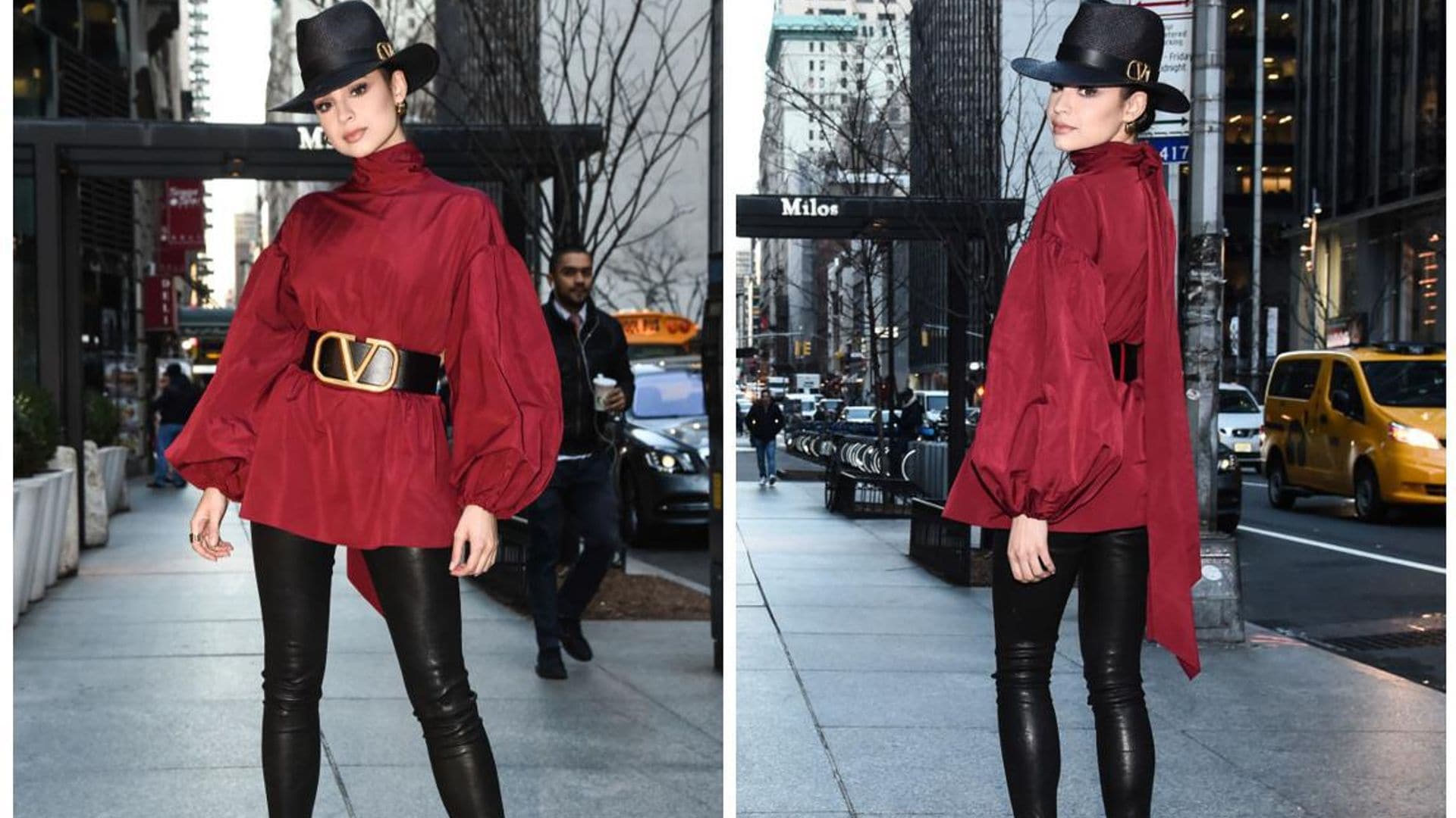 Sofia Carson o cómo unir tres tendencias en un solo look