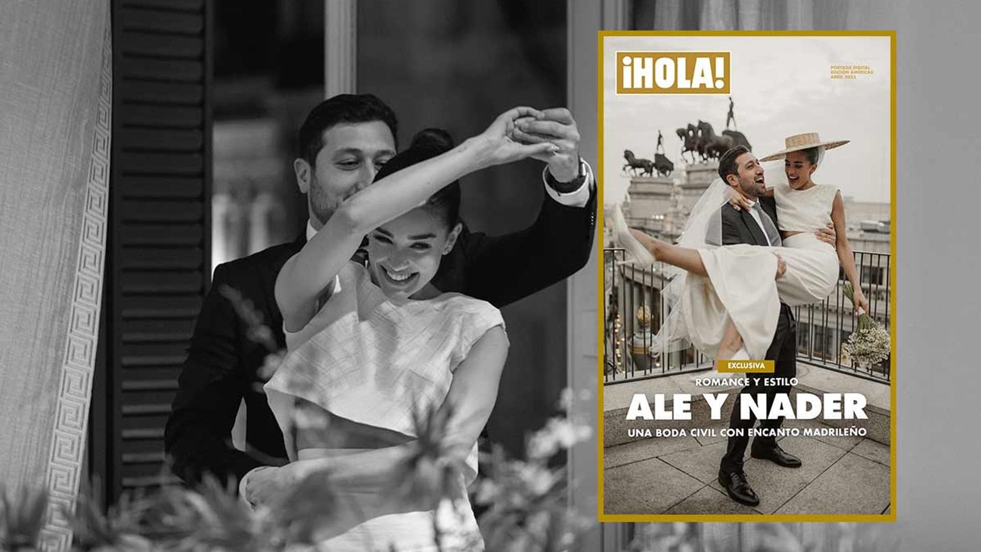 Ale Capetillo dicta tendencia: una boda civil celebrada en Madrid entre la sofisticación y la rebeldía 'chic'