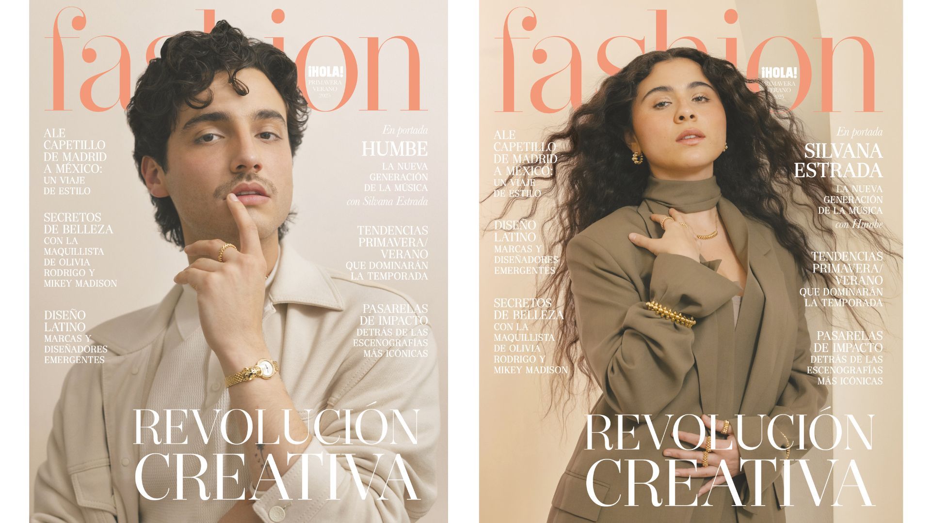 En portada, Humbe y Silvana Estrada representan la nueva "Revolución Creativa" de jóvenes artistas que, con sus letras y composiciones, están transformando la industria musical.
