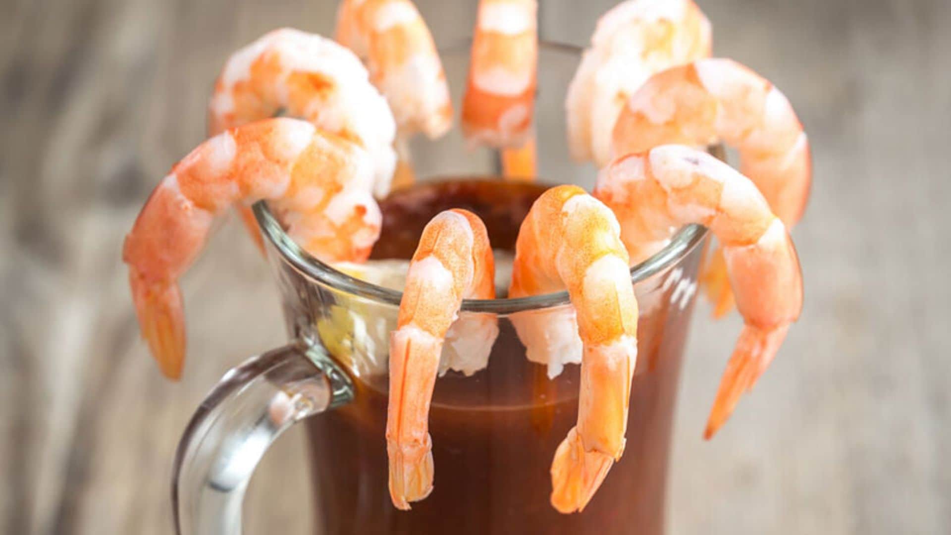 Bloody Mary con gambas