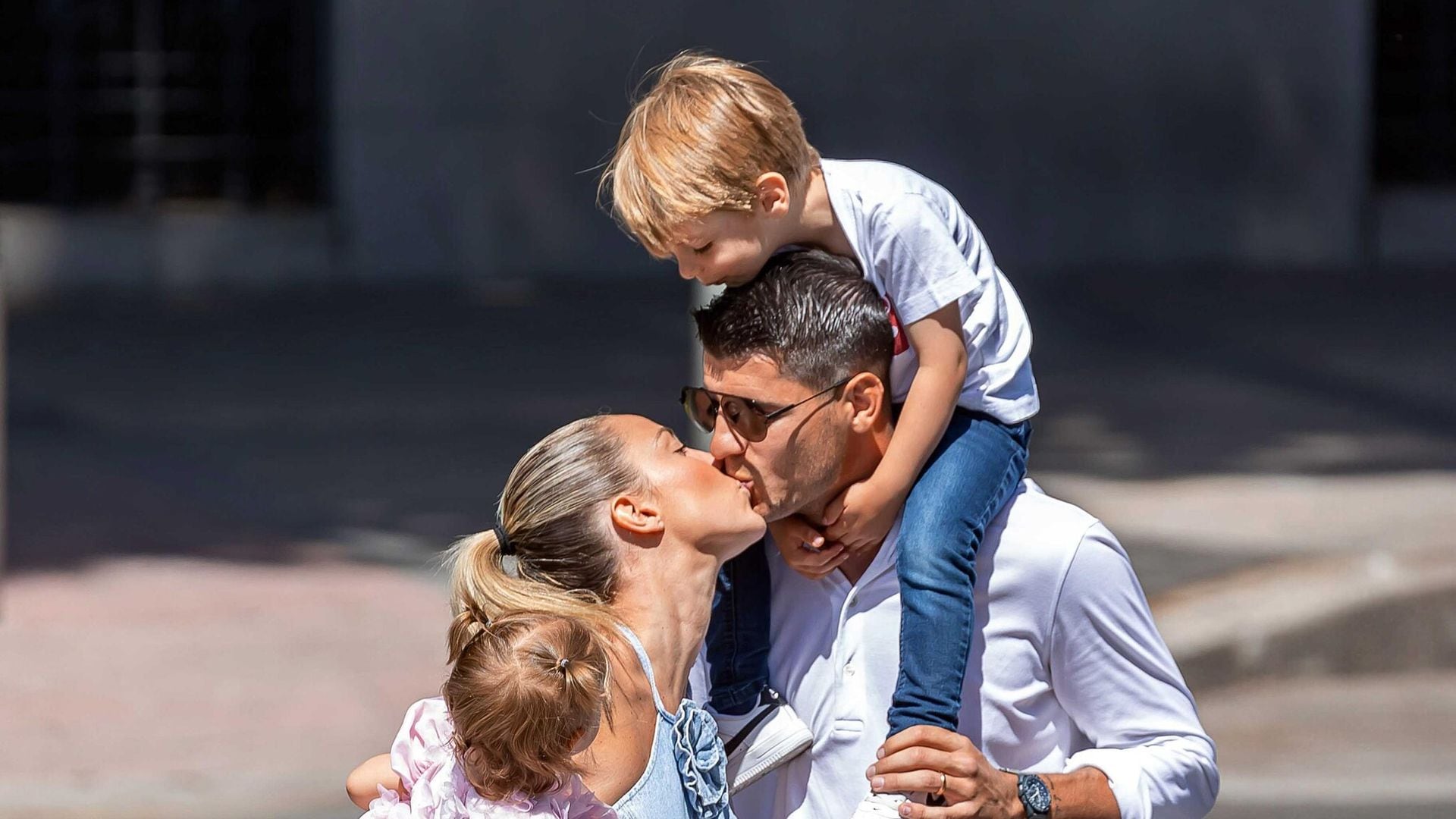 Las imágenes más entrañables de los Morata en familia