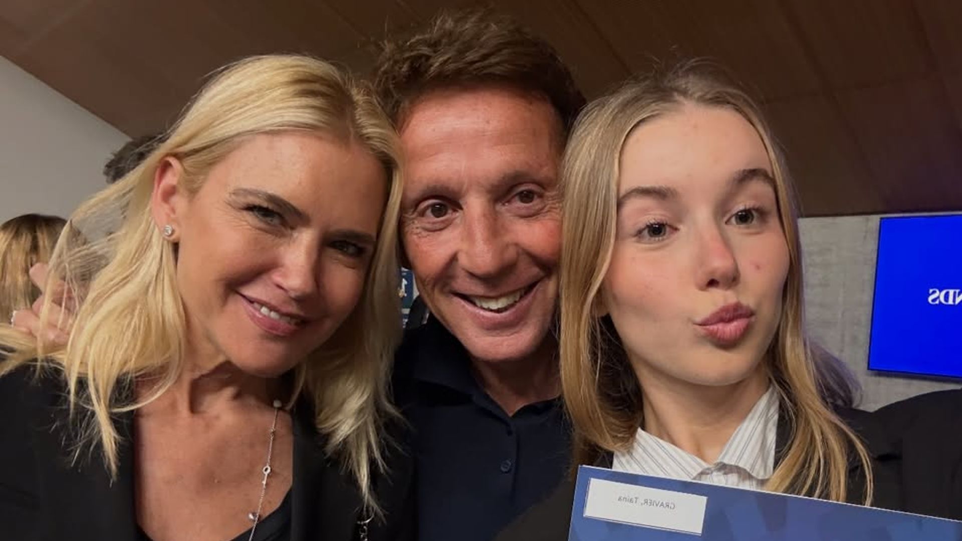 El orgullo de Valeria Mazza y Alejandro Gravier por Taína, su única hija, el día de su graduación
