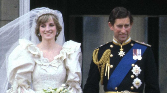 Prince Charles & Lady Diana On Wedding Day