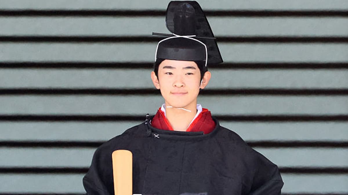 Hisahito de Japón entra en la historia: así ha sido su ceremonia de mayoría de edad 