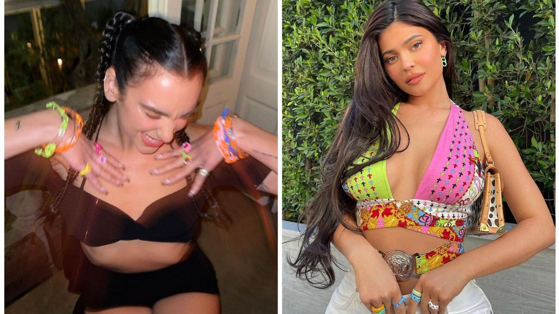 Los coloridos anillos de Dua Lipa y Kylie Jenner que vas a querer este verano