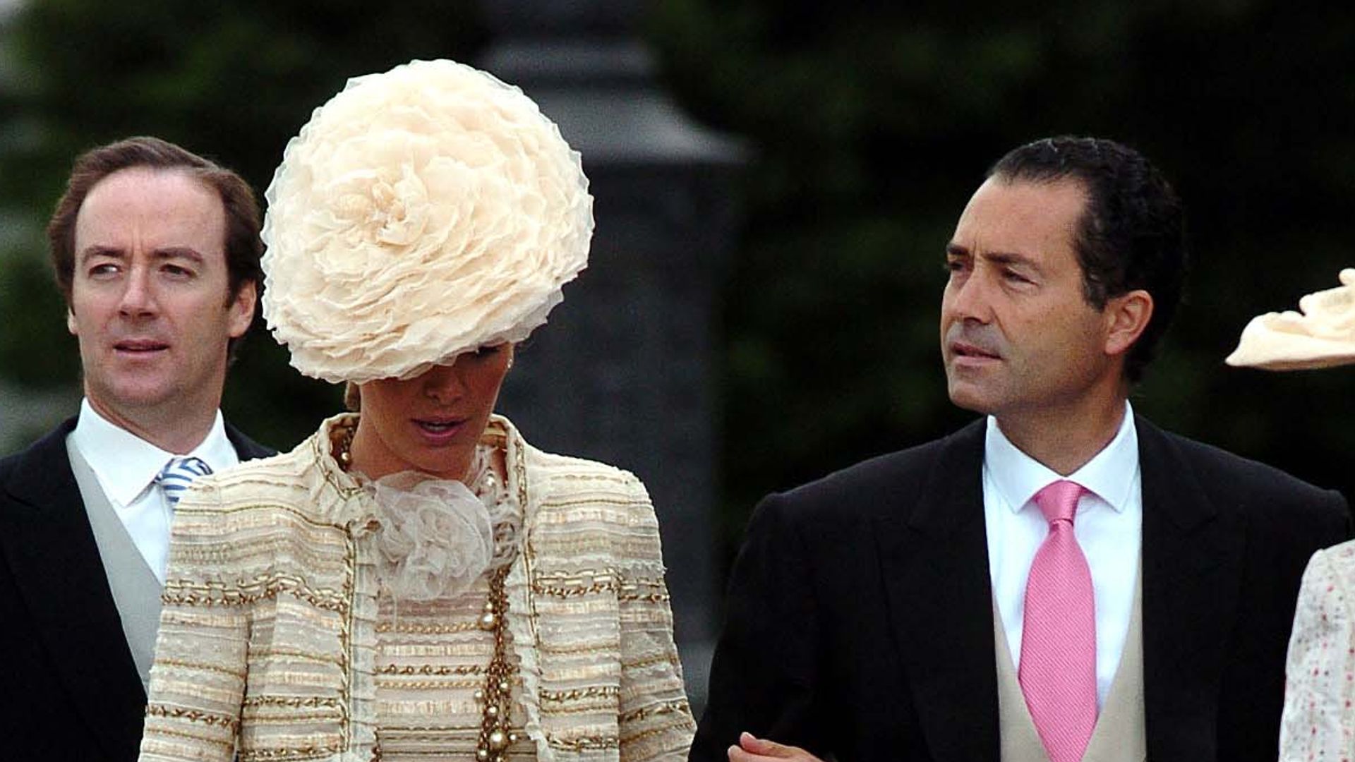 Ricky Fuster y Mónica Sánchez-Navarro en la boda Felipe VI y Letizia