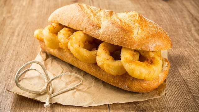 Bocadillo de calamares