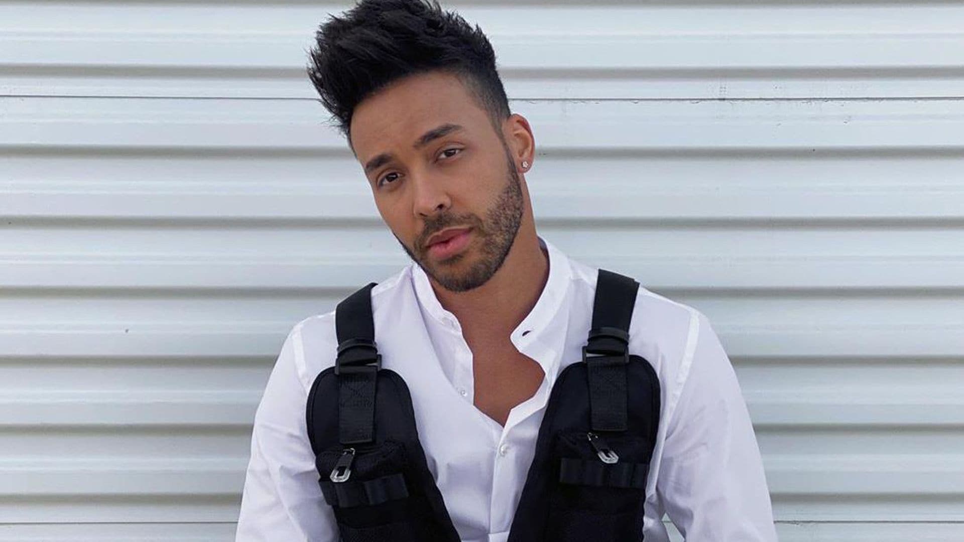 Prince Royce anuncia que dio positivo al COVID-19
