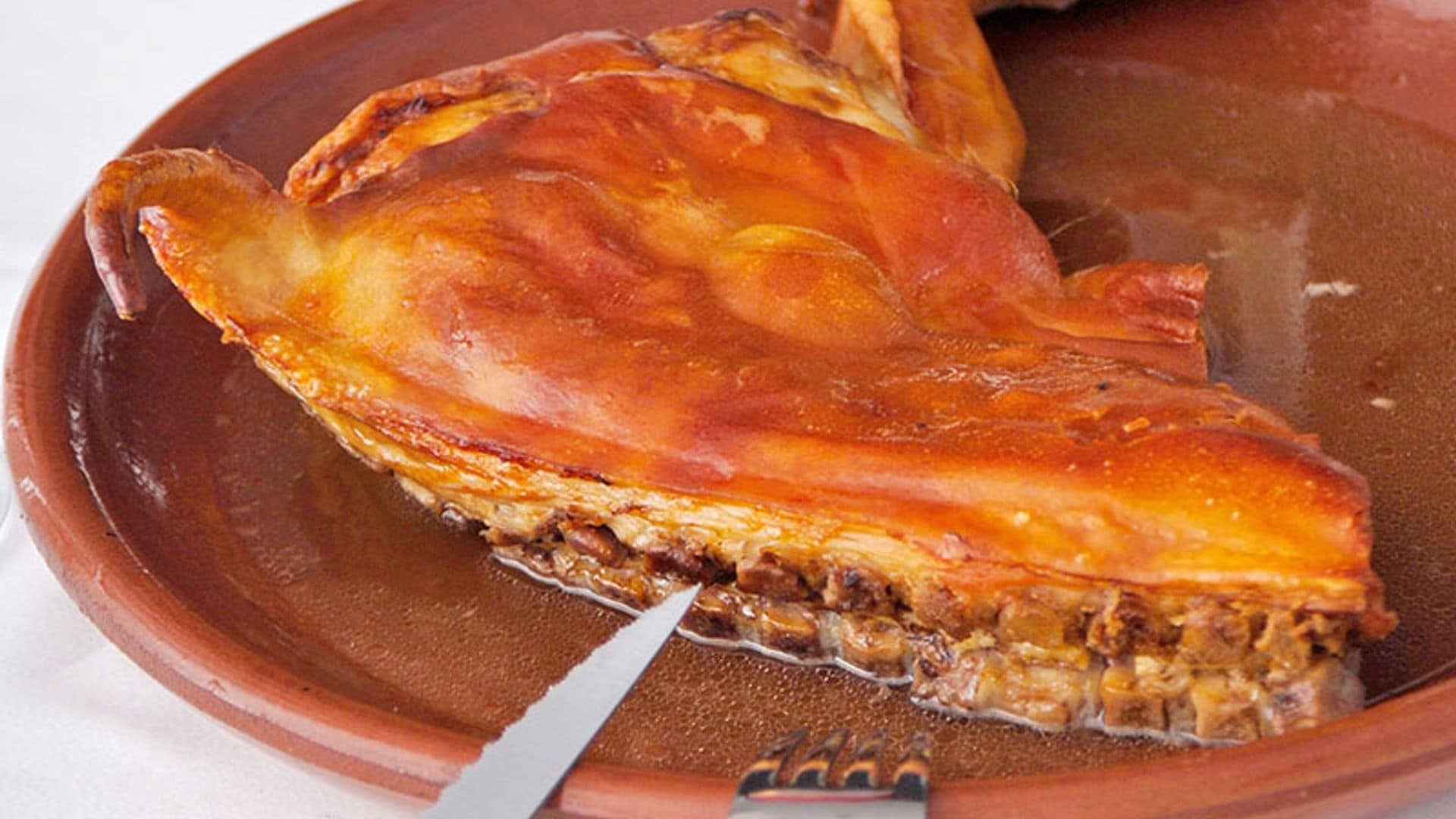 Cochinillo asado estilo Cándido