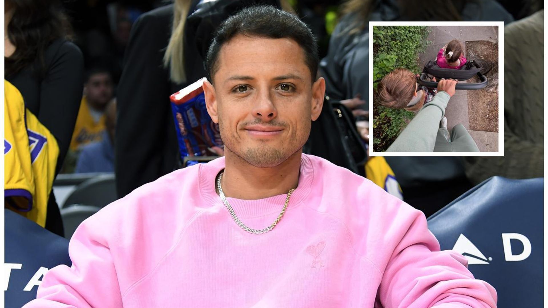 El ‘Chicharito’ Hernández se reencuentra con sus hijos en Londres