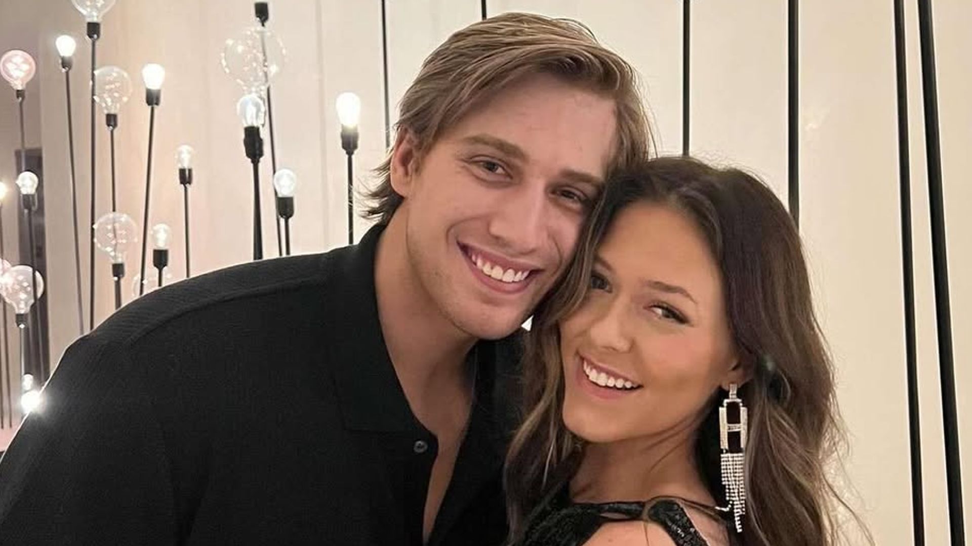 Jaden Agassi y su novia, Catherine Holt