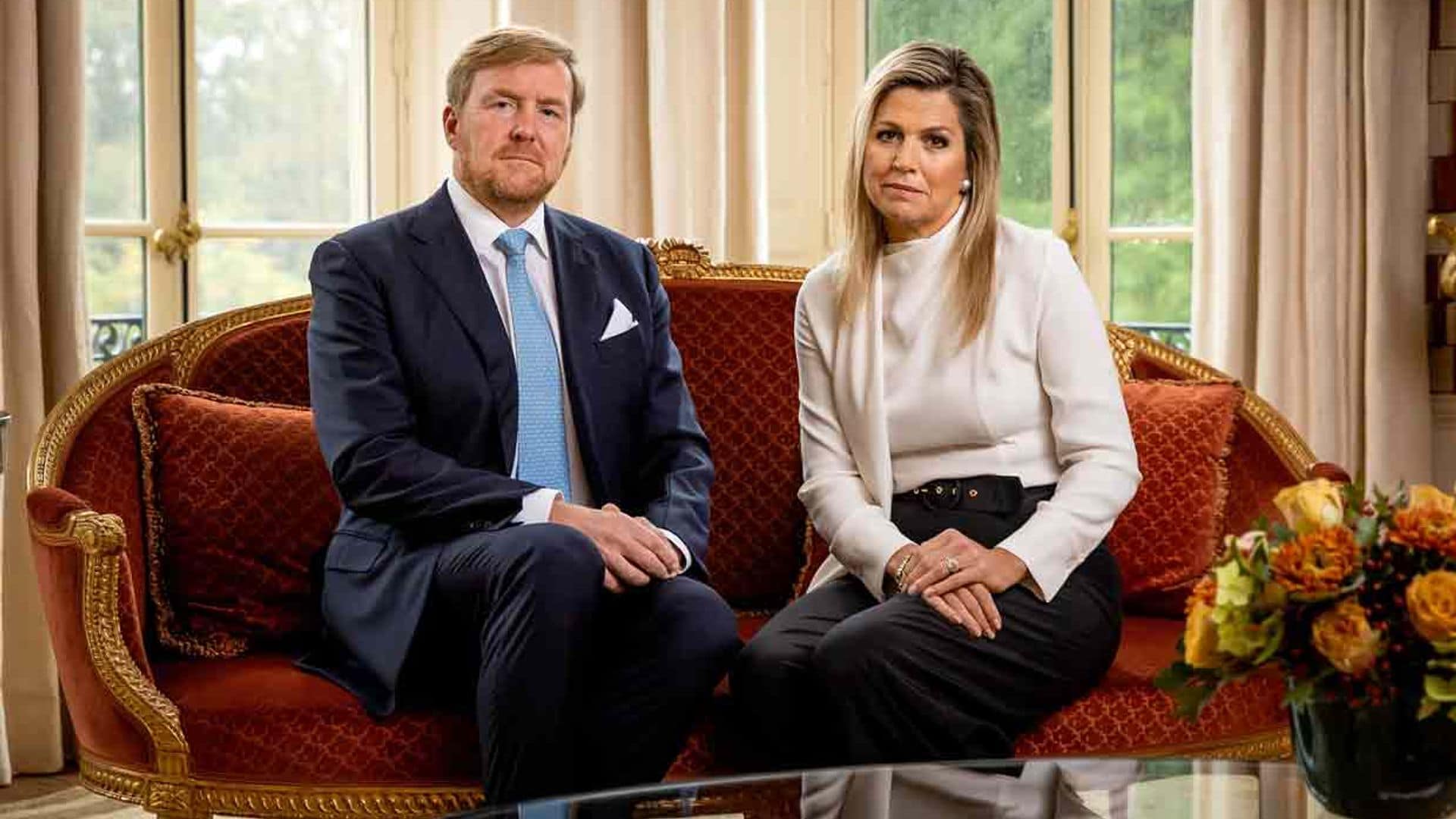Guillermo de Holanda, junto a una afligida Máxima, califica su polémico viaje a Grecia de 'muy imprudente'