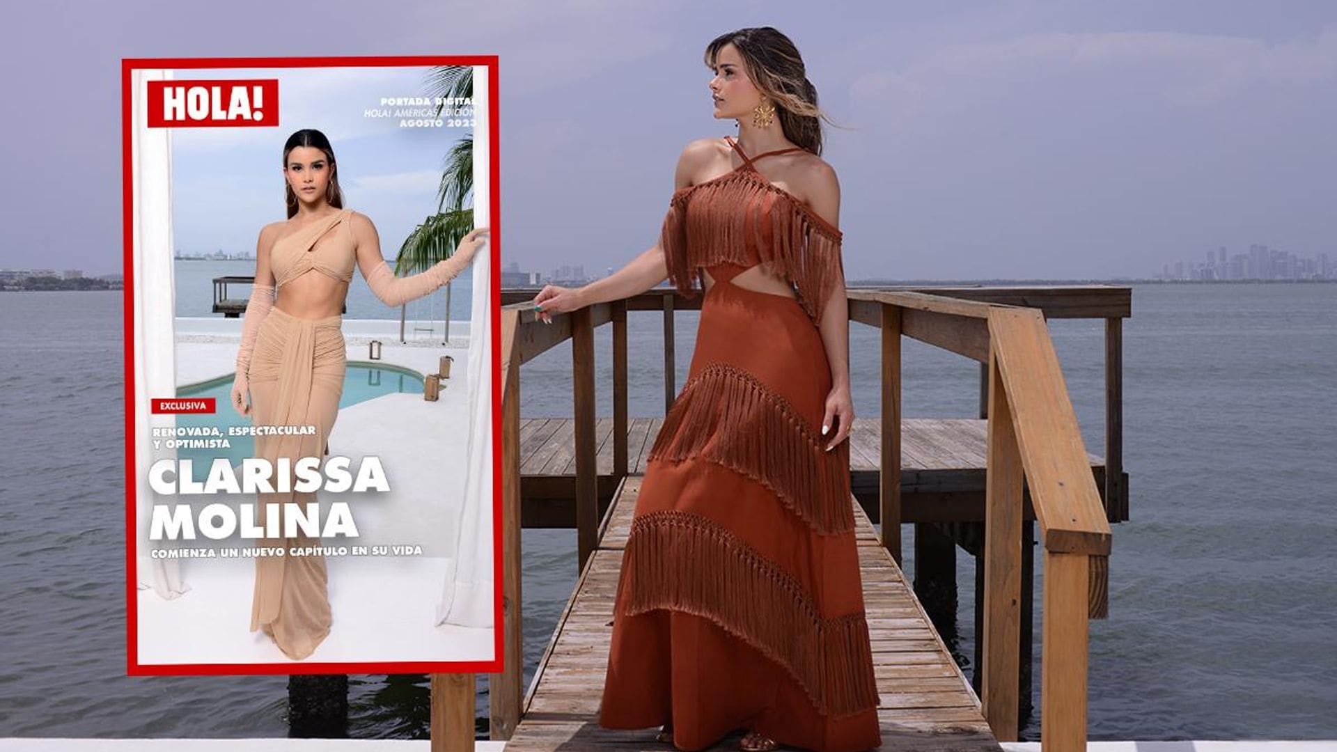 Renovada, espectacular y optimista: Clarissa Molina comienza un nuevo capítulo en su vida