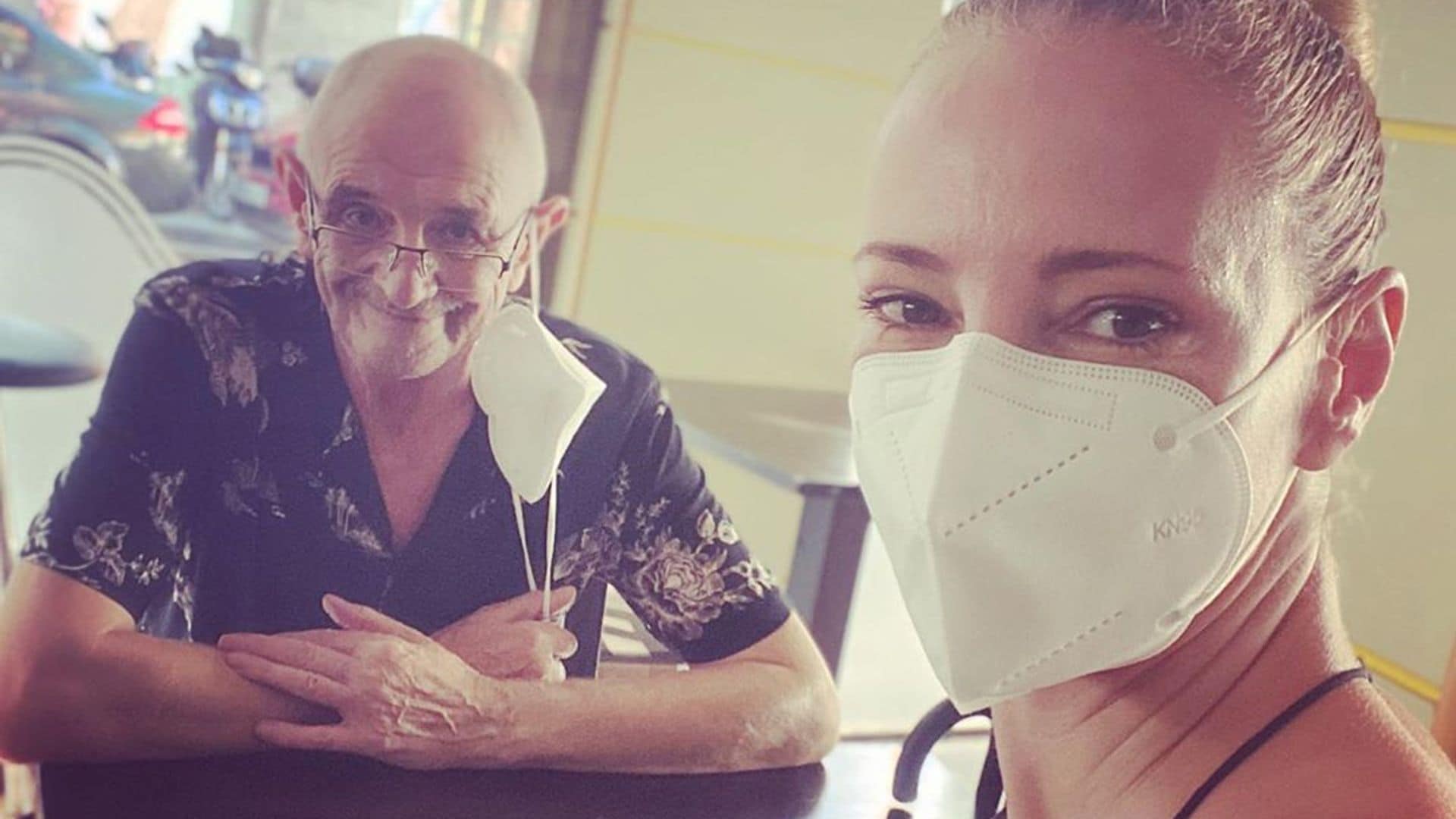 Paula Vázquez, el mejor apoyo de su padre enfermo de cáncer: 'Lo va a superar'