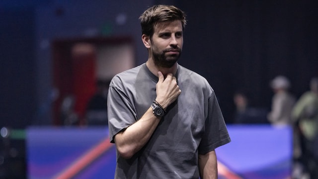 Gerard Piqué llevó a sus hijos Milan y Sasha al Super Bowl LIX.