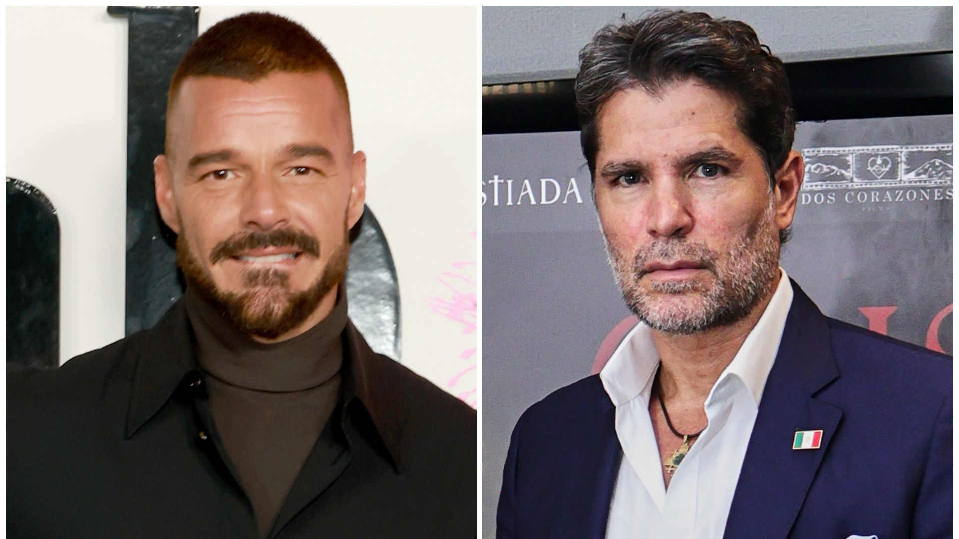 Ricky Martin y Eduardo Verástegui