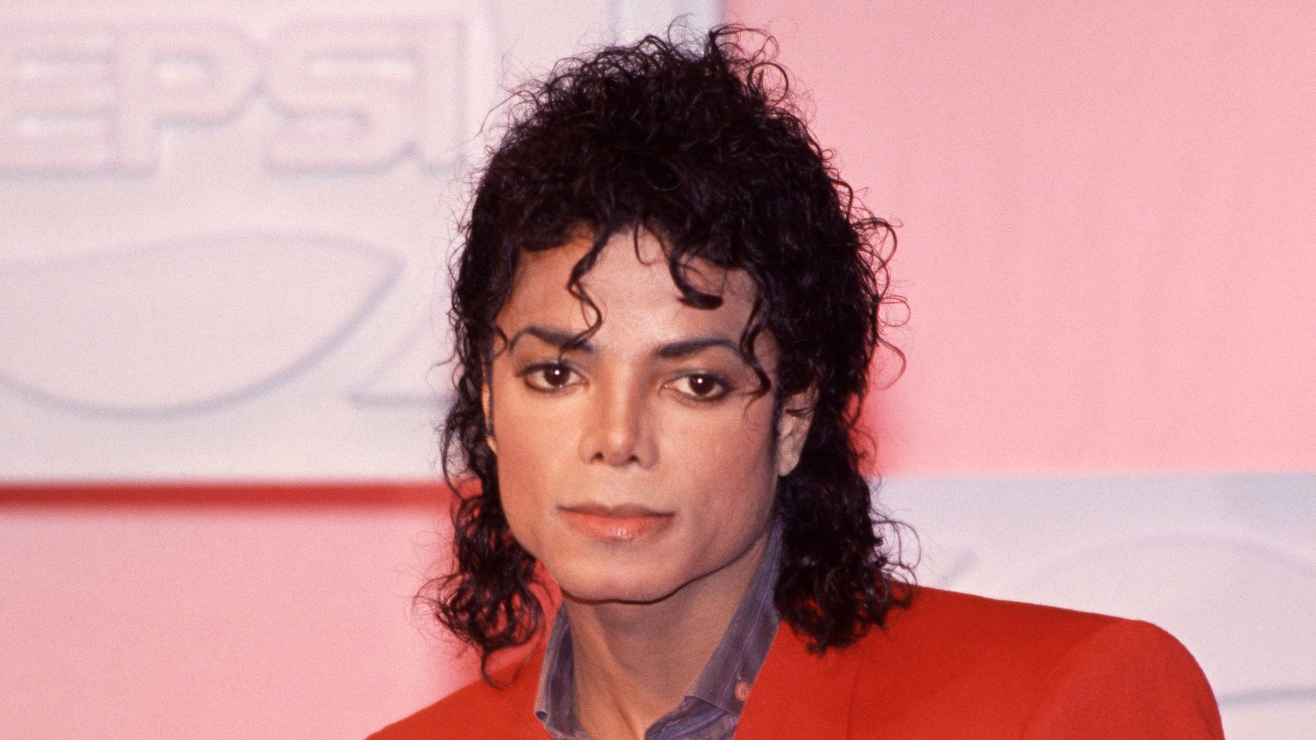  Michael Jackson en una de sus apariciones en público