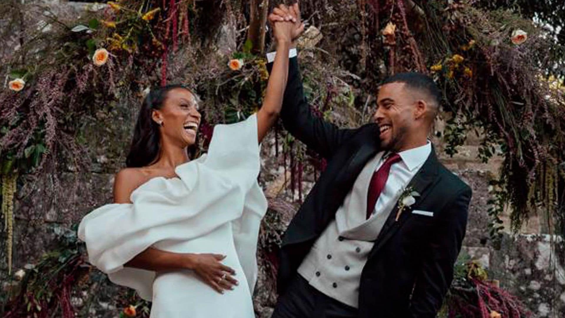 PRIMICIA: Ana Peleteiro da el ‘sí, quiero’ a Benjamin Compaoré, la primera imagen de la boda