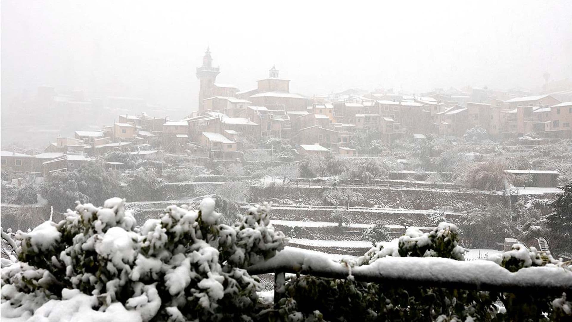 La cara más insólita de Valldemossa que ha dejado la borrasca Juliette