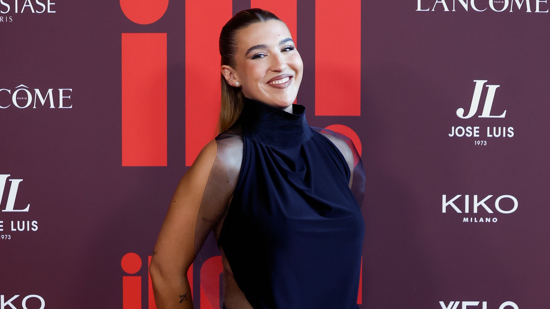 Alba Díaz, en la alfombra roja de los Premios GEN ¡H!, celebrados en Las Ventas este martes 22 de septiembre, en Madrid