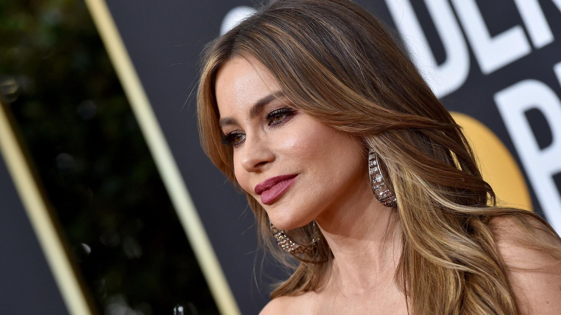 El seductor ‘beauty look’ borgoña de Sofía Vergara en cuatro pasos