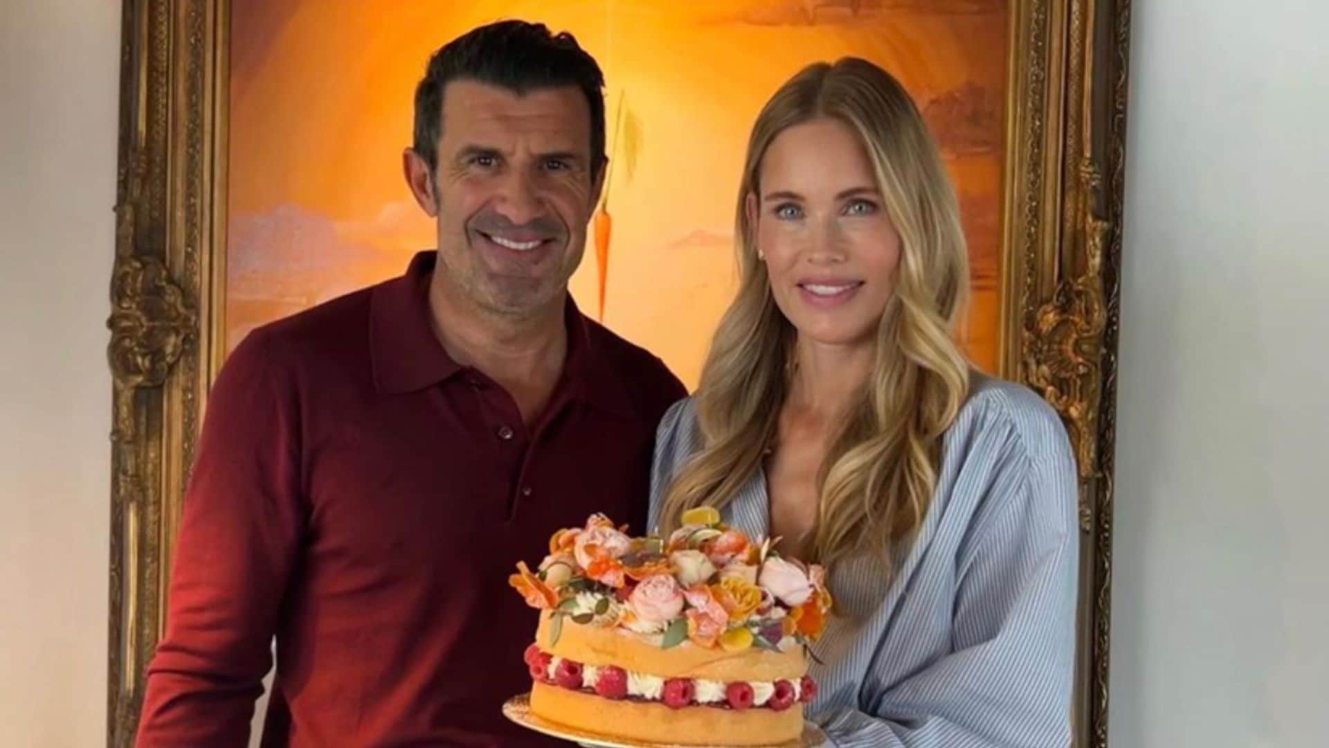 Así ha sido la fiesta de cumpleaños de Helene Svedin con Figo y sus tres hijas