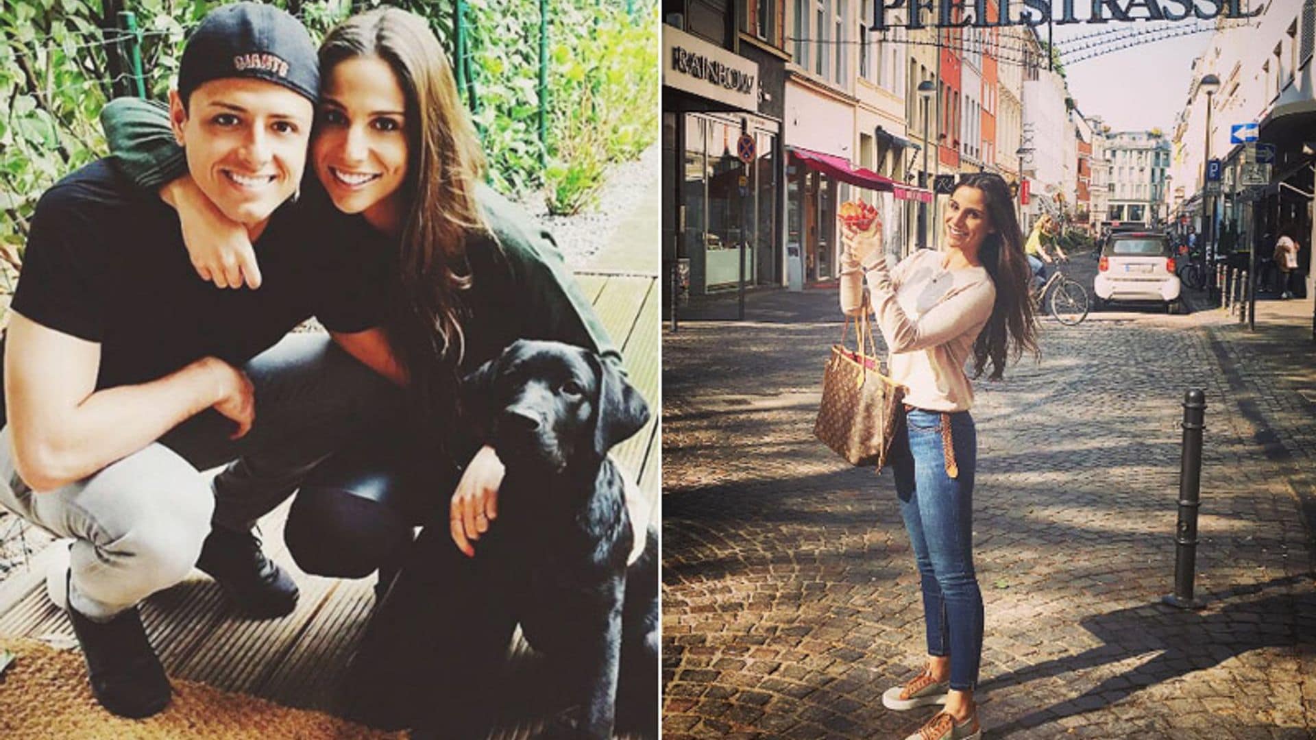 Lucía Villalón, cada día más integrada en la Alemania de 'Chicharito'
