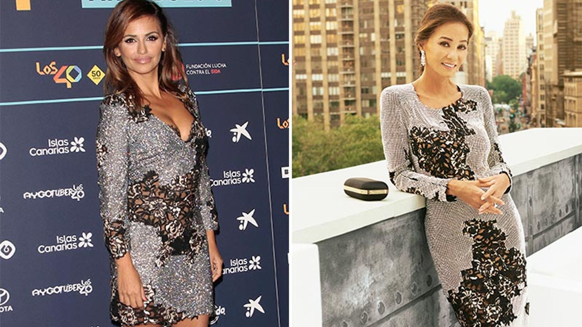 Isabel Preysler y Mónica Cruz: un vestido, dos ‘looks’