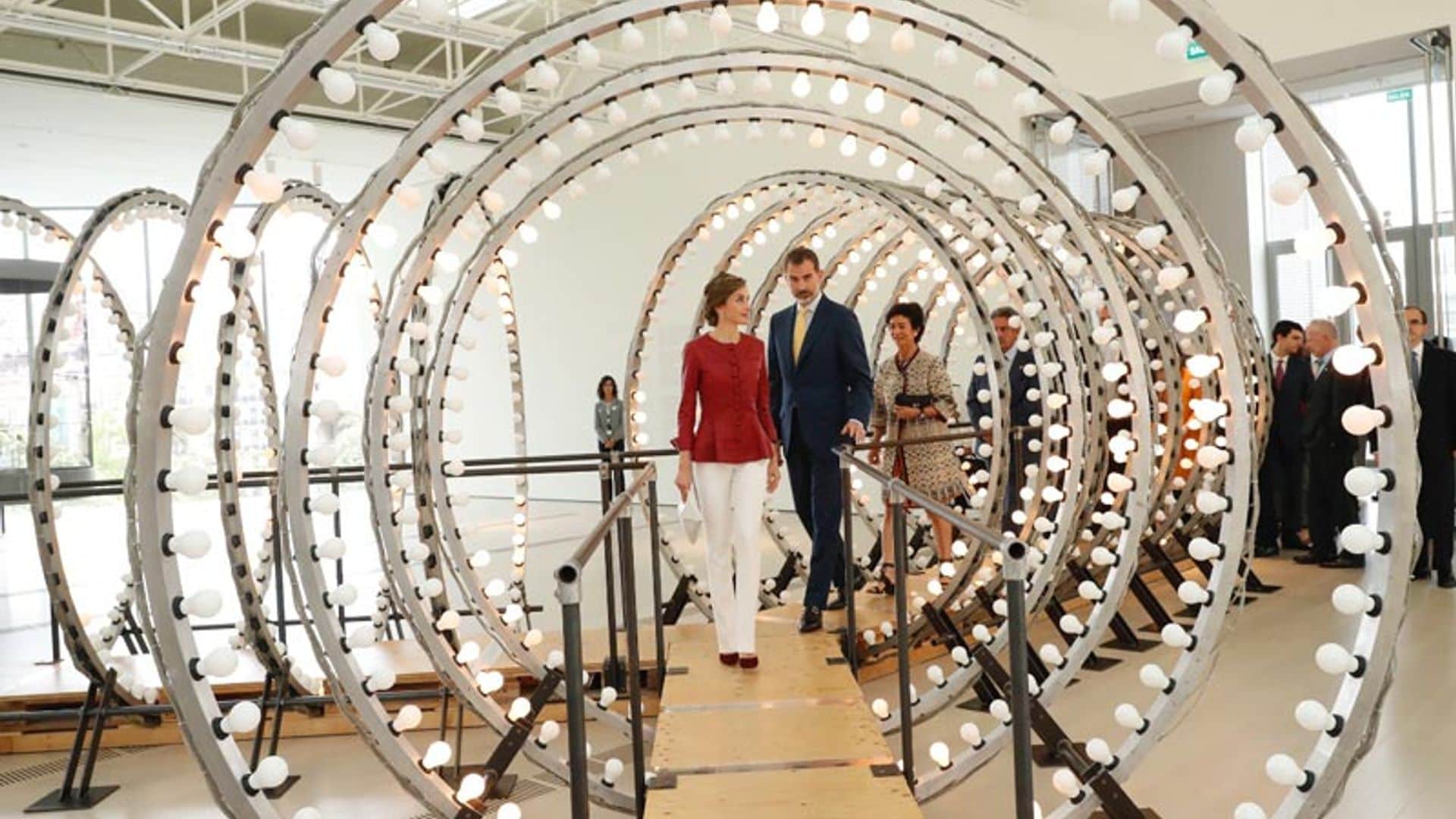 Los Reyes inauguran el Centro Botín, el nuevo motor cultural de Cantabria