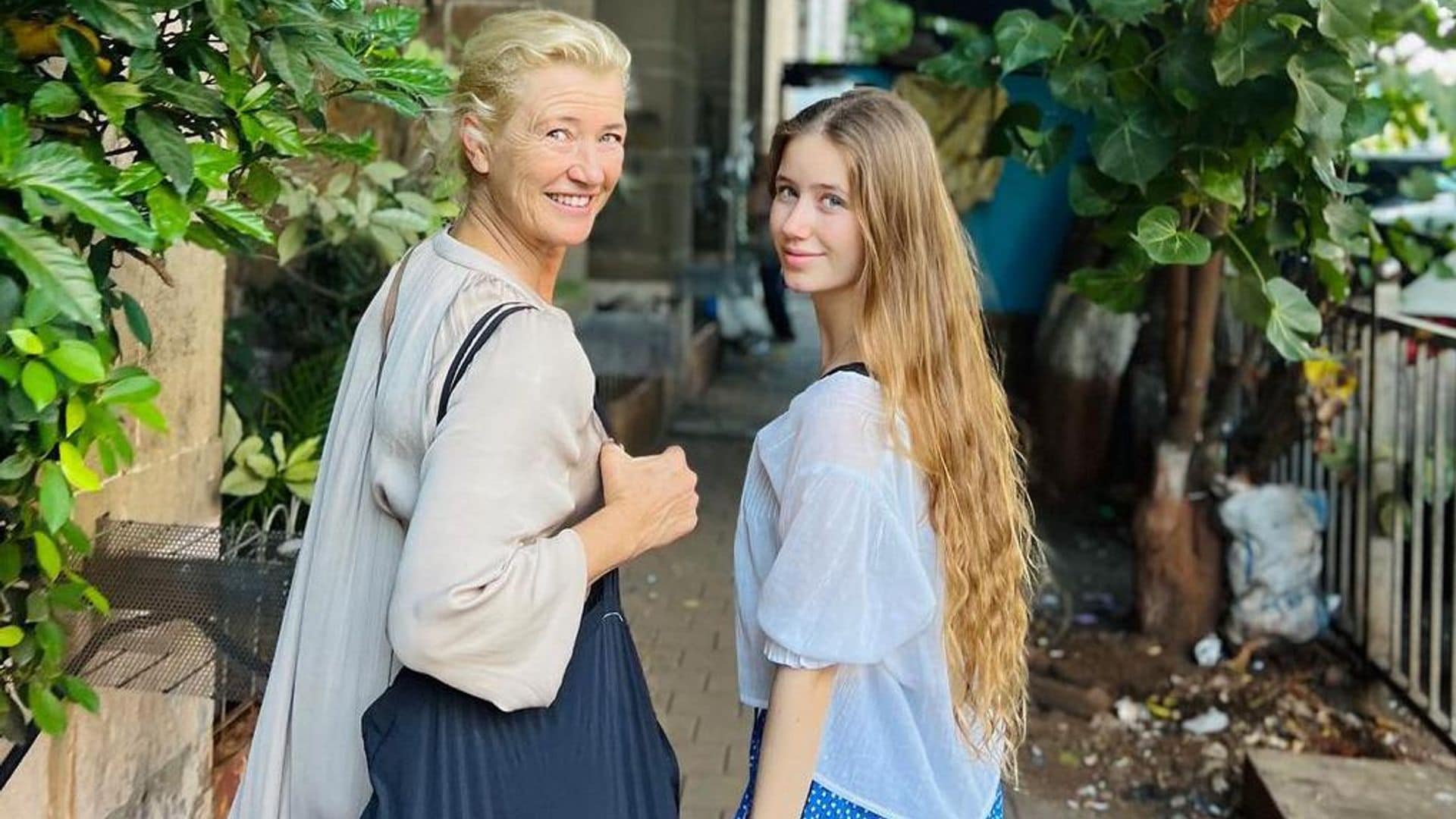 Ana Duato y su hija, María: las imágenes y todos los detalles de su emotivo viaje a la India lleno de significado