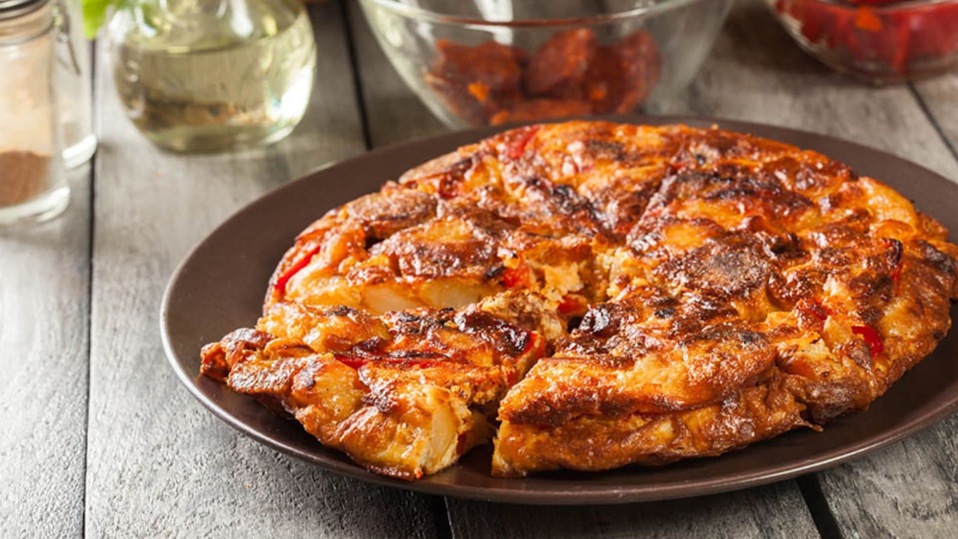 Tortilla de chorizo