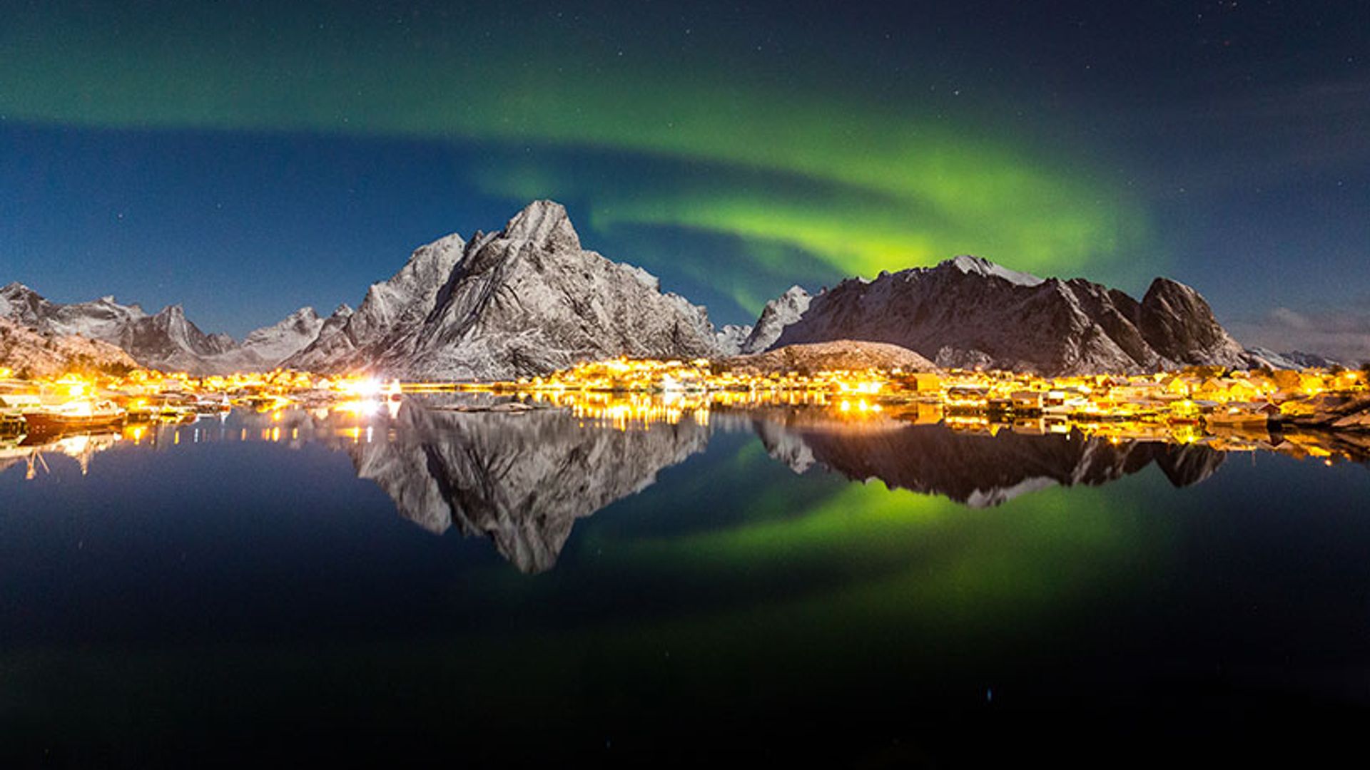 Noruega bajo el manto mágico de las auroras boreales