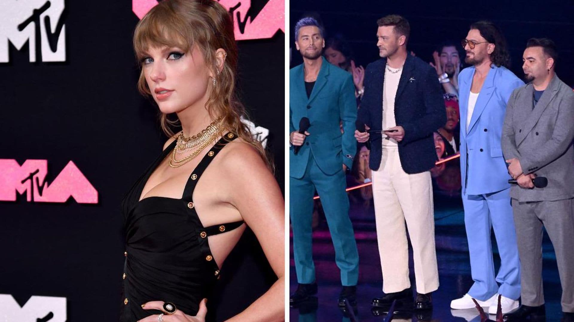 El increíble momento de Taylor Swift con NSYNC en los VMAs: ‘Gracias por los friendship bracelets’