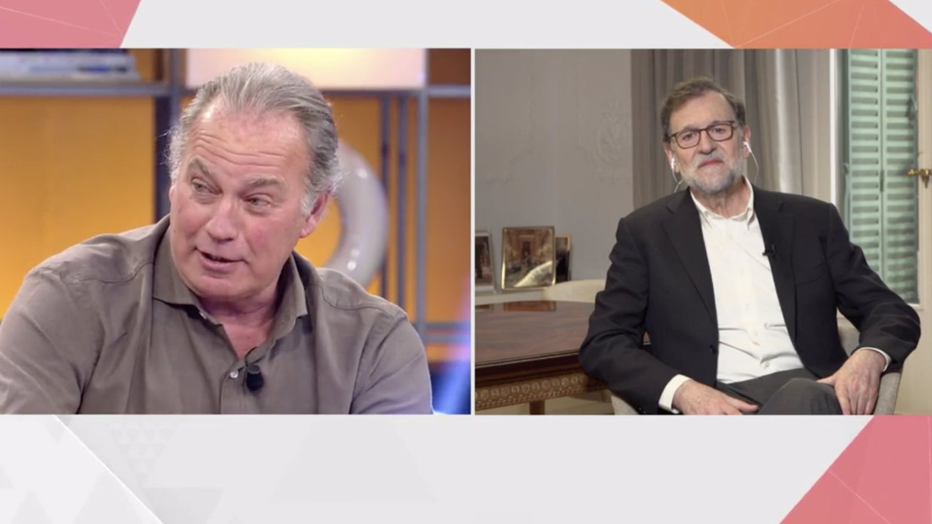 Unos calcetines prestados y empanada gallega, las divertidas anécdotas entre Bertín Osborne y Mariano Rajoy